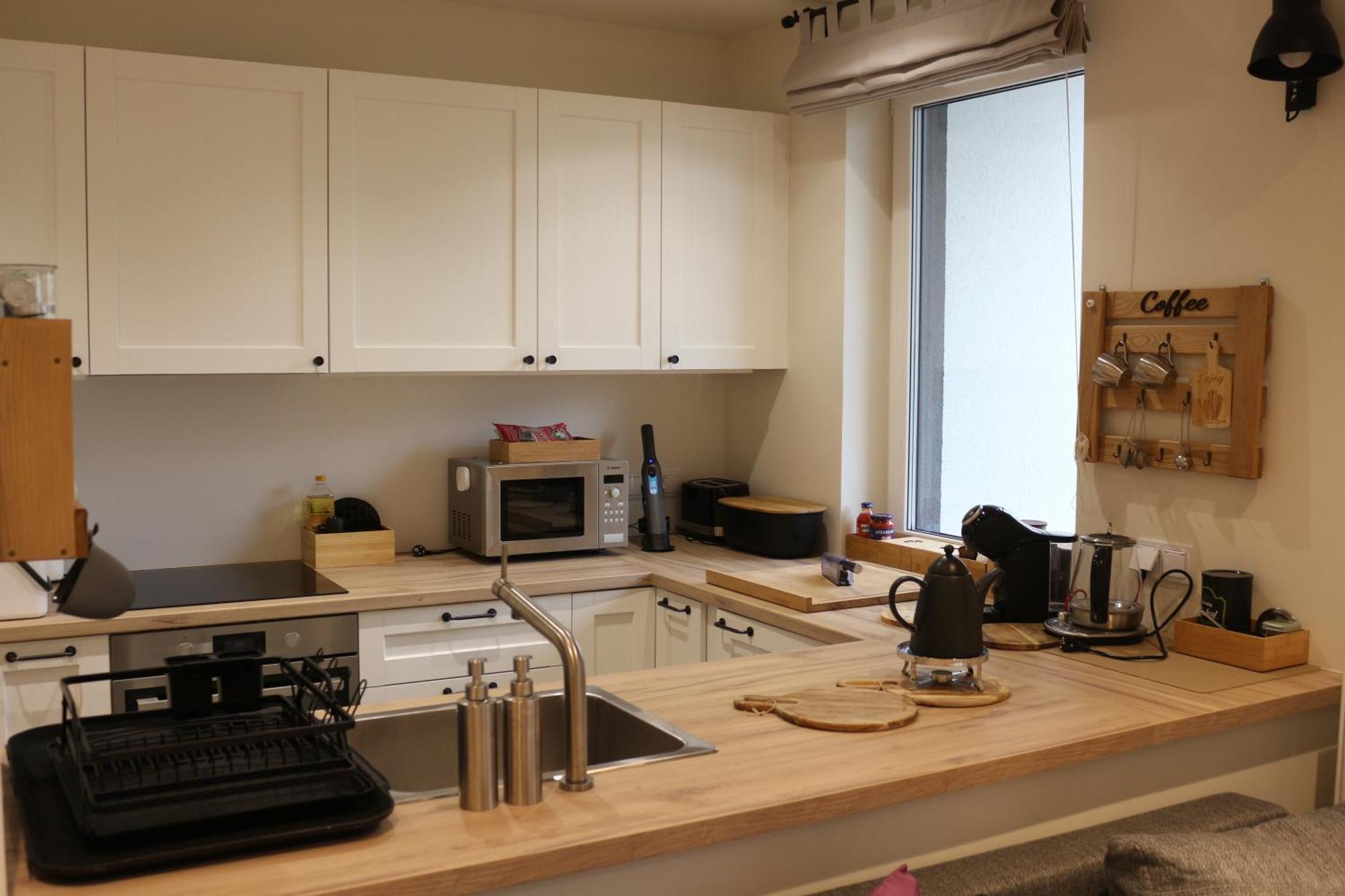 Relax&comfort New Waw 50 Sqm With Terrace, Garden, Free Parking And Ac Apartmán *
