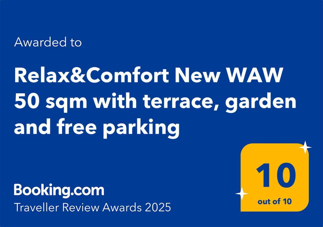 Apartmán Relax&comfort New Waw 50 Sqm With Terrace, Garden, Free Parking And Ac